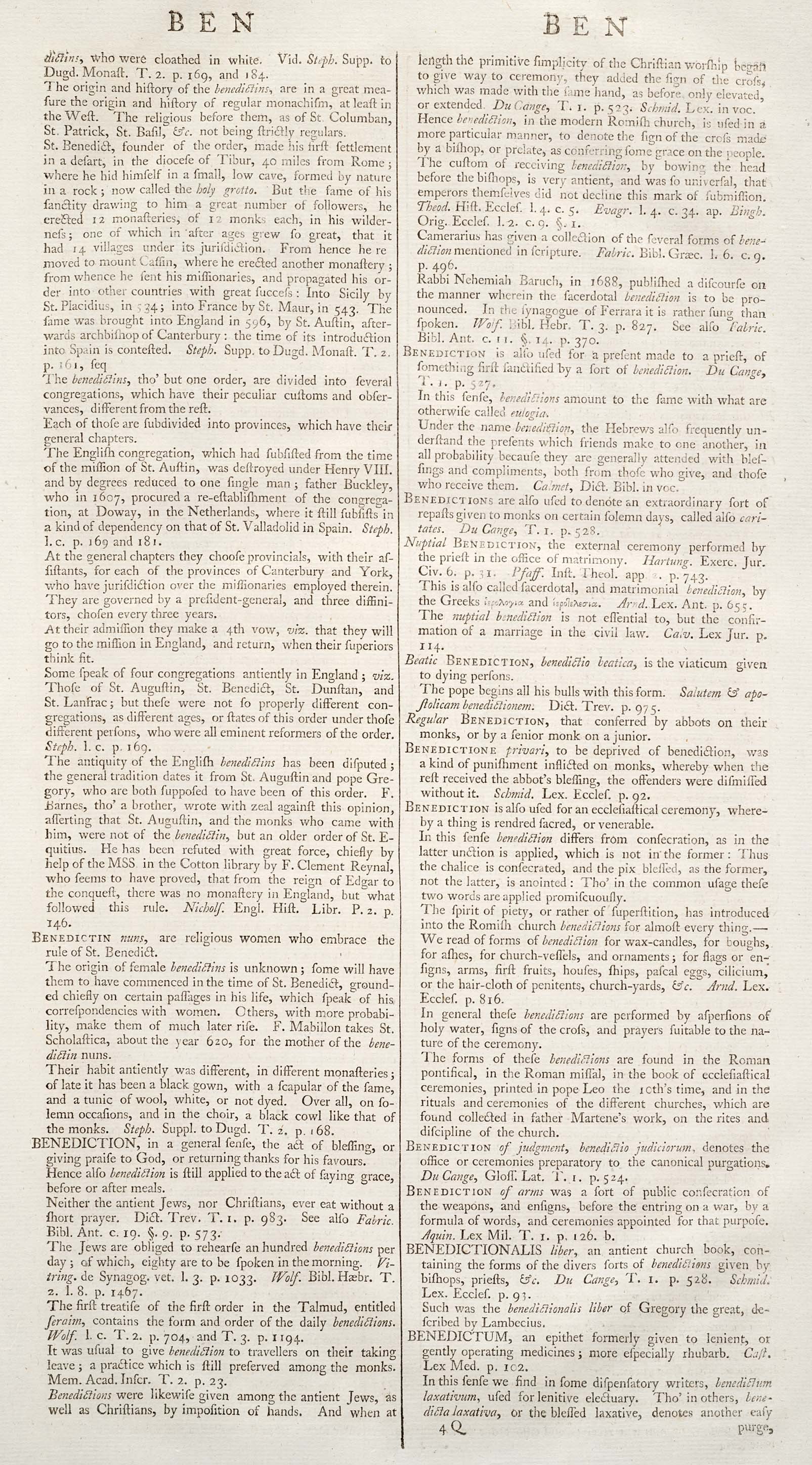 BENEDICTIONALIS liber